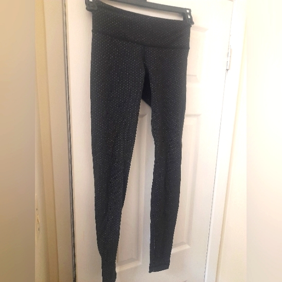 lululemon athletica Pants - Lululemon - Women's Leggings-Size 4 - Black/Print